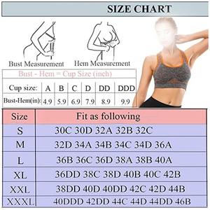 Venta al por mayor de ropa interior deportiva de talla grande con cremallera frontal a prueba de golpes para mujer Running Fitness Bra Tight Yoga Vest - Product Image 6