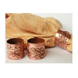 แหวนผ้าเช็ดปากโลหะทำด้วยมือแหวนผ้าเช็ดปากทรงกลมทำด้วยมือสุดหรู - Product Image 4