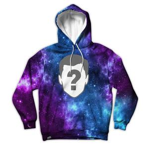 Moda cara personalización Sudadera con capucha Unisex divertida personalidad pulóver abrigo personalizado exclusivo Logo Humor Pizza fotos sudaderas con capucha - Product Image 1