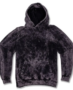 Custom Sunfade Solid 100% Cotton Vintage Wash Oversized Regular <b>Pullover</b> Hoodie for <b>Men</b> - Product Image 1