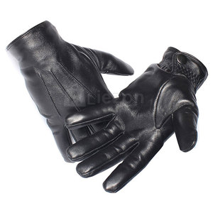 Gants en cuir de qualité supérieure coupe confortable gants en cuir de conception respirante pour la conduite de moto et l'utilisation quotidienne - Product Image 1