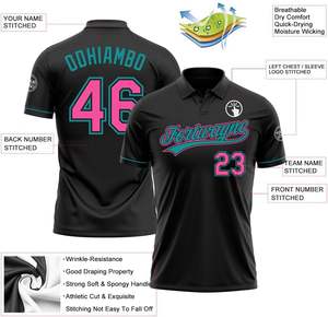 Polo transpirable para equipos de tenis Logotipo personalizado Suministro OEM para hombres y mujeres Ropa deportiva de manga corta - Product Image 3