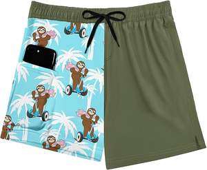 Pantalones Cortos de Malla con Logotipo Personalizado, Pantalones Cortos Deportivos para Hombre, Pantalones Cortos de Verano para Fitness, Baloncesto, Gimnasio, con Bolsillo - Product Image 1