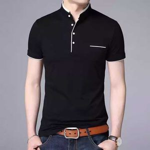 Men's Premium Quality Solid Spandex/<b>Polyester</b> Eco-Friendly for <b>Shirt</b> Casual Short Sleeve Wholesale Factory Customizable - Product Image 5