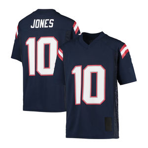 Camisetas de fútbol americano personalizables, camisetas de entrenamiento de poliéster 100% de secado rápido transpirables, impresión por sublimación, nombre de equipo personalizado - Product Image 1