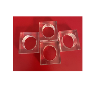 Servilletero de acrílico, servilletero al por mayor para forma cuadrada, embalaje de regalo, accesorios, superventas - Product Image 1