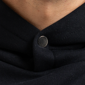 Sudadera con Capucha Negra Holgada de Alta Calidad, 350g, para Deportes y Actividades al Aire Libre, Fabricantes Personalizados - Product Image 4