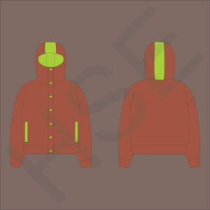 Sudadera con Capucha y Media Cremallera para Hombre, Chaqueta Casual con Capucha y Bolsillo, Cortavientos y Cálida - Product Image 3