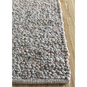 Tapis en jute et chanvre tissés à plat de couleur bleue unie Abrash pour la maison PDJW-21 - Product Image 4