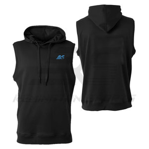 <b>Workout</b> Sleeveless <b>Hoodies</b> Men Muscle Fitness Gym Bodybuilding Sleeveless <b>Hoodies</b> for Men - Product Image 4
