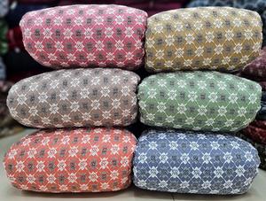 Tissu de robe de mariée en Georgette lourde de haute qualité avec fleurs imprimées Schiffli broderie Tulle matériel pour la fabrication de robes de filles - Product Image 3