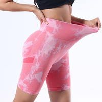 Shorts de sport pour femme taille haute, coupe ajustée, effet push-up, respirants, séchage rapide, avec poches, en polyester/nylon, personnalisables