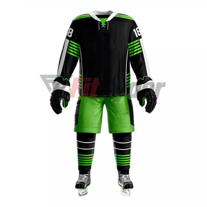 Qualité professionnelle Fabricant de mode Nouveau meilleur style Uniforme de hockey sur glace Séchage rapide Respirant Meilleur design Uniforme de hockey sur glace - Product Image 6