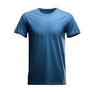 T-shirts pour hommes de couleur personnalisée pour la salle de sport et le fitness, manches courtes, col rond, polyester/coton 65/35, streetwear d'été, 180g, t-shirt décontracté pour hommes - Product Image 1