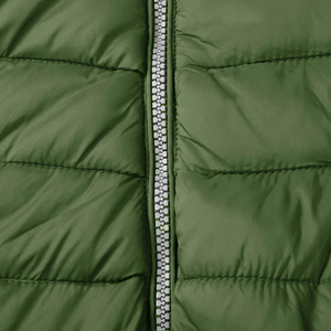 <b>Men's</b> Custom Logo Sleeveless Winter Jacket Canvas Gilets with Embroidered Puffer Vest Bubble Style <b>Padded</b> Printed Techniques - Product Image 3