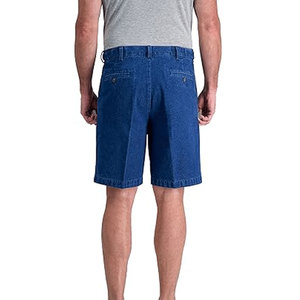 Loose Fit <b>Elastic</b> <b>Waist</b> Wholesale <b>Men</b> <b>Jeans</b> Short Customized Plus Size <b>Men</b> <b>Jeans</b> Short <b>For</b> Casual Use - Product Image 4