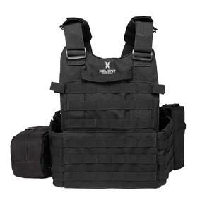 เสื้อกั๊กไซเบอร์สีดำสำหรับผู้ชายเสื้อแจ็คเก็ตนินจา - Product Image 2