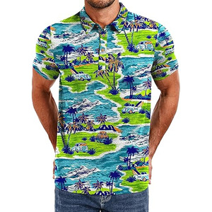 Vente en gros de polo de golf à manches courtes T-shirt imprimé uni coupe ajustée vêtements de sport pour homme Polo 100% coton fabriqué par Dress Sports - Product Image 2
