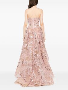 Vestido de Noche de Satén con Lentejuelas para Mujer, Elegante Vestido Largo Asimétrico con Bordado, Cuentas y Malla para el Verano - Product Image 5