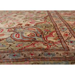 Gulmarg Hand Knotted <b>Silk</b> Rug <b>Red</b> Orange Medallion Pattern Rectangle Puzzle Design for Home Living Pae-5994 Handmade Techniques - Product Image 3