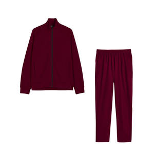 Diseño premium de alta calidad, estilo hermoso, logotipo y etiqueta personalizados, chándales para hombre con cremallera completa en la manga. - Product Image 3