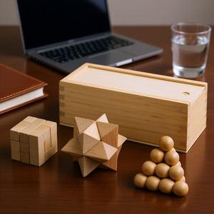 Rompecabezas de Madera Personalizado Brainiac, Regalo Empresarial, Gadgets - Product Image 3