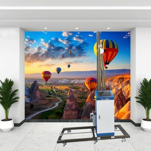 Impresora de pared 3D XBH, 2400 DPI, tinta UV, impresión vertical automática en paredes de vidrio, azulejos, tableros, acrílico, PVC y metal. - Product Image 6