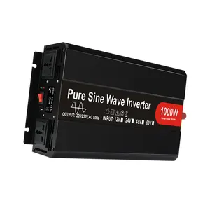 Hot selling single phase voltage source inverter inverter 12v to 220v 1000w portable inverter for home