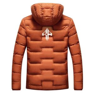 Nueva chaqueta de invierno con logotipo personalizado más vendida, chaqueta acolchada con cremallera estampada transpirable de poliéster 100% de ATLANTIC - Product Image 6