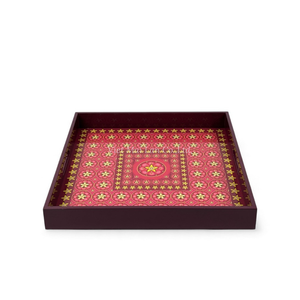 ถาดเคลือบเงาสำหรับเสิร์ฟและตกแต่งโต๊ะ ทำด้วยมือจากเวียดนาม - Product Image 1