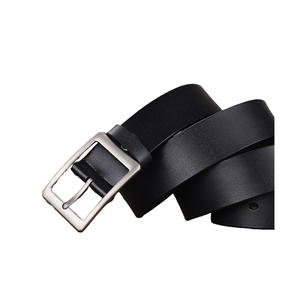 Men's Vintage black <b>Leather</b> Casual <b>belt</b> 100% Genuine <b>Leather</b> <b>Belt</b> - Product Image 6