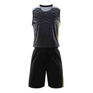 Maillot de basket-ball unisexe à séchage rapide pour adultes, vêtements de sport imprimés en polyester 100%, meilleure vente, ensemble grande taille à prix compétitif - Product Image 1