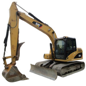 Mini excavadora multiusos Caterpillar 312DL 2009 con peso operativo de 8 toneladas, carga nominal de 2 toneladas, fácil de operar - Product Image 1