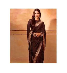 New Exclusive Party Wear Rich Celebrity Style Bollywood Designer Sequance Saree Collection In Wholesale Price In India