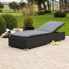 Tumbona Moderna para Exteriores, Resistente a los Rayos UV, de Mimbre Sintético, para Jardín, Patio, Piscina y Uso en Hoteles - Product Image 4