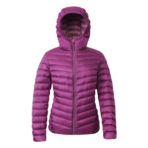 Veste d'hiver matelassée ultra chaude élégante pour femmes grande taille Capuche Imperméable Coupe-vent Design matelassé Toile finie Polyester - Product Image 3