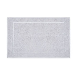 Tapis de bain blanc 100% coton doux absorbant les hautes eaux anti-dérapant à séchage rapide Vintage Home Hotel Decoration - Product Image 1