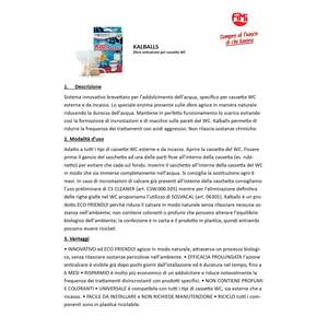 Tratamiento Antical KALBALLS para Cisternas de Inodoro Externas Integradas, Reduce la Dureza del Agua, Previene la Formación de Incrustaciones para Baños - Product Image 3