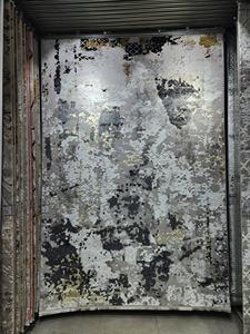 Alfombra Moderna Adiva Rectangular de Jacquard, Hecha a Máquina, de Polipropileno, Yute y Poliéster, Tejida, de Pelo Alto y Grueso para Sala de Estar - Product Image 2