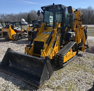 Excellent modèle 2023 d'occasion JCB 1CXT, Chargeuse-pelleteuse sur chenilles compacte, Chargeuse sur chenilles, Excavatrice, avec godet frontal, pour la construction et l'agriculture - Product Image 1
