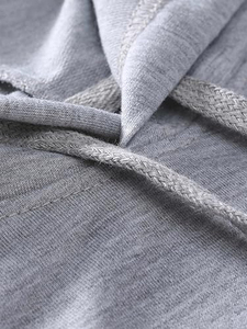 Sweat à capuche personnalisé en molleton de haute qualité avec logo personnalisé, faites vos propres bases de conception, coton mélangé. - Product Image 3