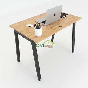 Aton Concept HBAT001 Assembly <b>Desk</b> Modern 100x60 Dual <b>Foldable</b> Adjustable Height for <b>Office</b> School Hospital Use Metal MDF Home - Product Image 2