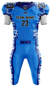 Ropa deportiva de fútbol americano con logotipo personalizado para hombre, pantalones acolchados de sarga con sublimación, conjuntos de uniformes de talla grande, fabricante - Product Image 2