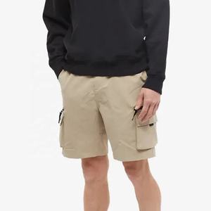 Short-Length Respirant Double-Poches High-Street Casual Custom Logo Summer Shorts 100% Cotton Men's Shorts - Product Image 6