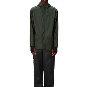Veste de pluie personnalisée pour hommes, légère, imperméable et respirante, avec col montant, équipement de plein air professionnel pour la saison hivernale - Product Image 1