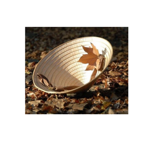 หมวกทรงกรวยทำจากไม้ไผ่เป็นมิตรต่อสิ่งแวดล้อมระบายอากาศได้น้ำหนักเบาเหมาะสำหรับทำสวนและทำกิจกรรมกลางแจ้ง - Product Image 4