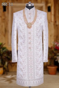 Pakistanais-Inde Sherwani marié mariage Sherwanis Sherwani hommes conception personnalisée au meilleur prix de gros - Product Image 2