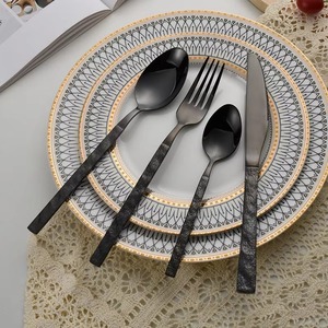 Wholesale Stainless Steel Cutlery Set, <b>Heavy</b>-<b>Duty</b> Gold Mirror Finishing Flatware, Eco-Friendly Durable Silverware for Restaurant - Product Image 2
