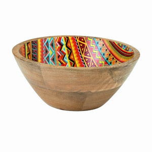 Modern Design Wooden Round Fruit Serving Bowl Salad Top Trend Natural Finishing <b>Nut</b> <b>Cracker</b> Serving Bowl - Product Image 3