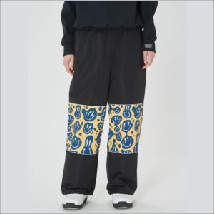 กางเกงขายาวผู้ชายเอวสูงลำลองสไตล์สตรีทแฟชั่นสำหรับเล่นสโนว์บอร์ด กันน้ำ กันลม ลายพิมพ์ - Product Image 4
